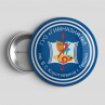 Значок Гимназия №5 в Гродно Изготовление детям Ученикам с Эмблемой (металл). Любой размер. Рассчитаем цены от размера и тиража. Фото № 1
